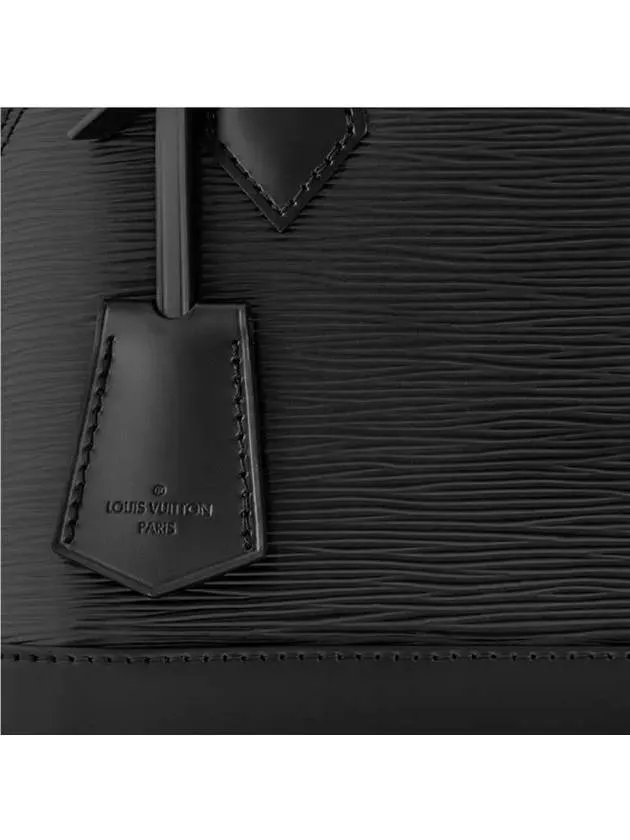 Alma BB Epi Tote Bag Black