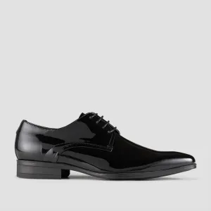 AQ By Aquila Brookwell Patent Black Dress Shoes