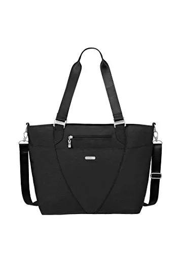 Baggallini unisex adult Travel Bag Avenue Tote, Black
