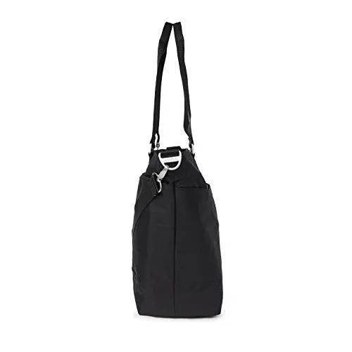Baggallini unisex adult Travel Bag Avenue Tote, Black