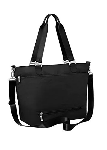Baggallini unisex adult Travel Bag Avenue Tote, Black