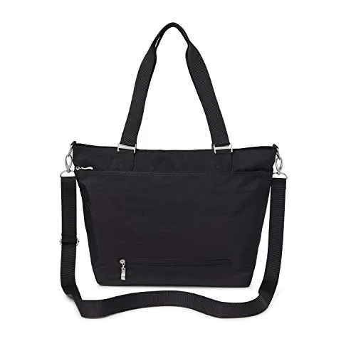 Baggallini unisex adult Travel Bag Avenue Tote, Black