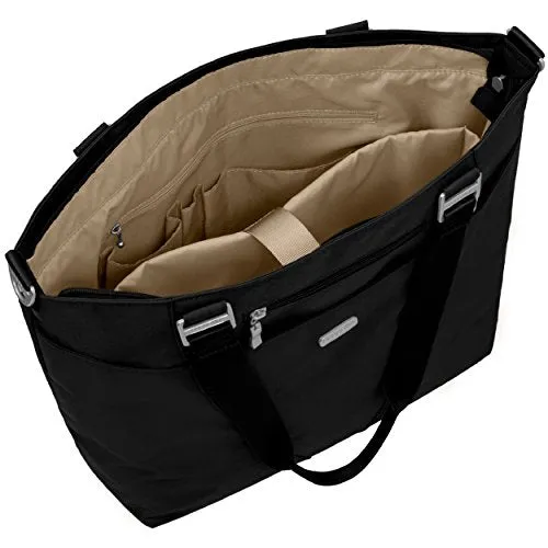 Baggallini unisex adult Travel Bag Avenue Tote, Black