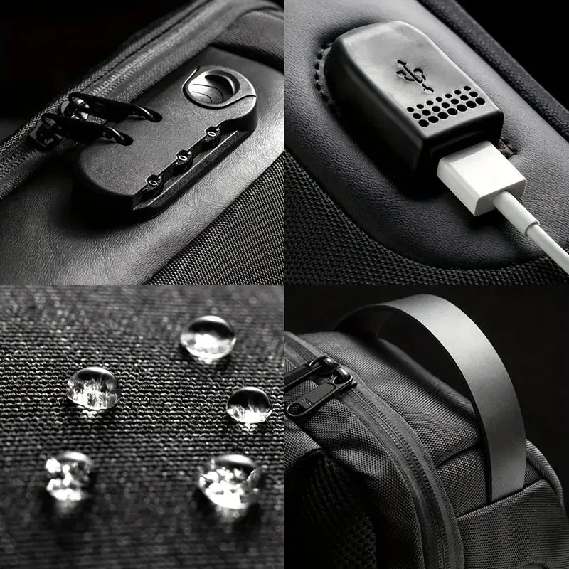 Bags Men's Waterproof Shoulder Bag