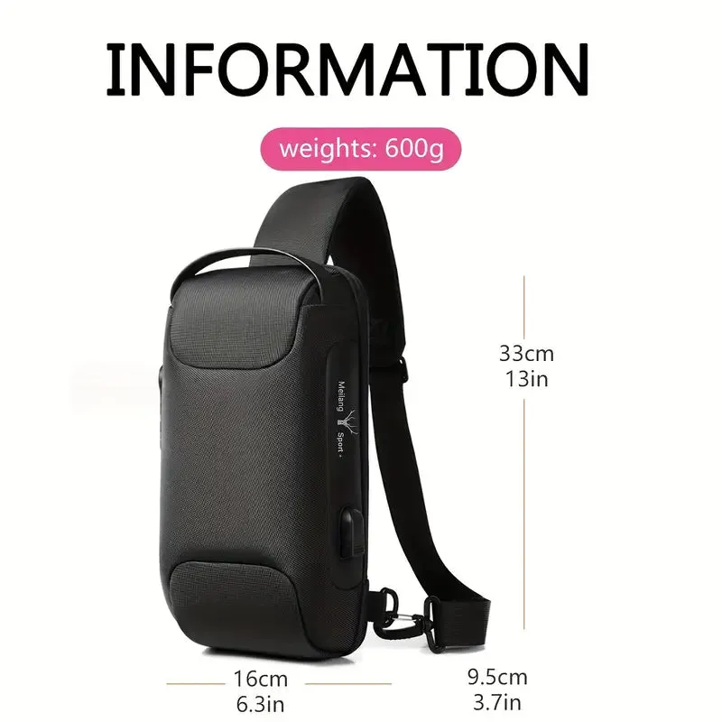 Bags Men's Waterproof Shoulder Bag