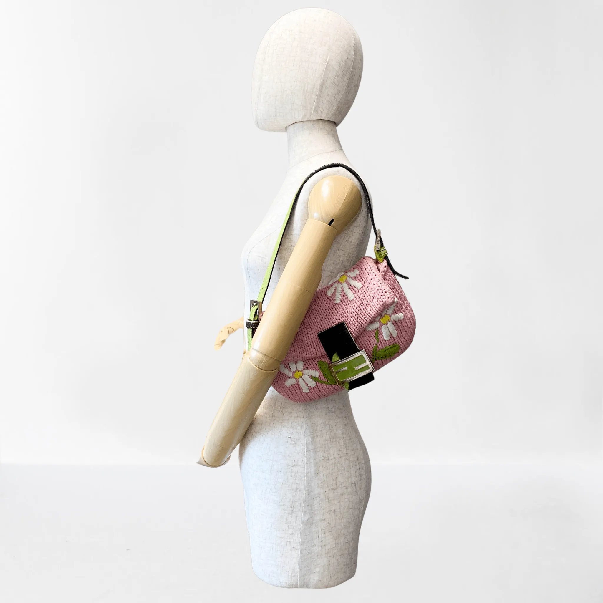 Baguette Pink Floral Knit