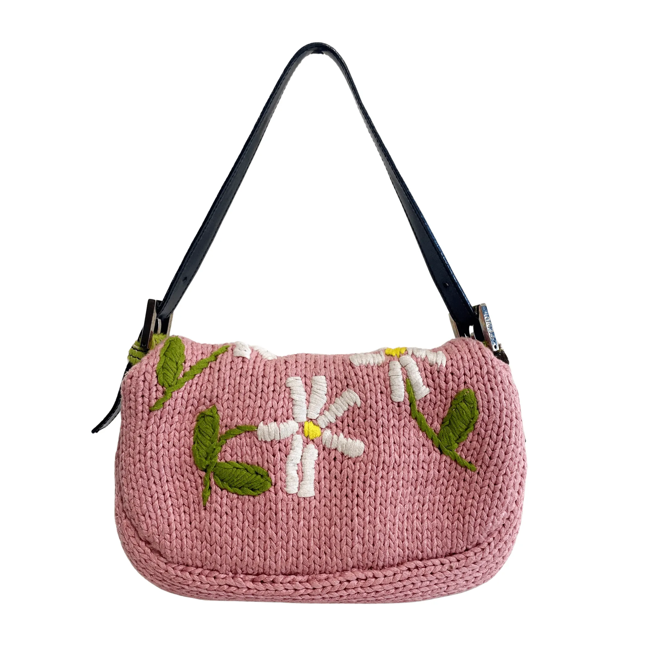Baguette Pink Floral Knit