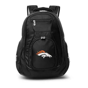 Broncos Backpack | Denver Broncos Laptop Backpack- Black