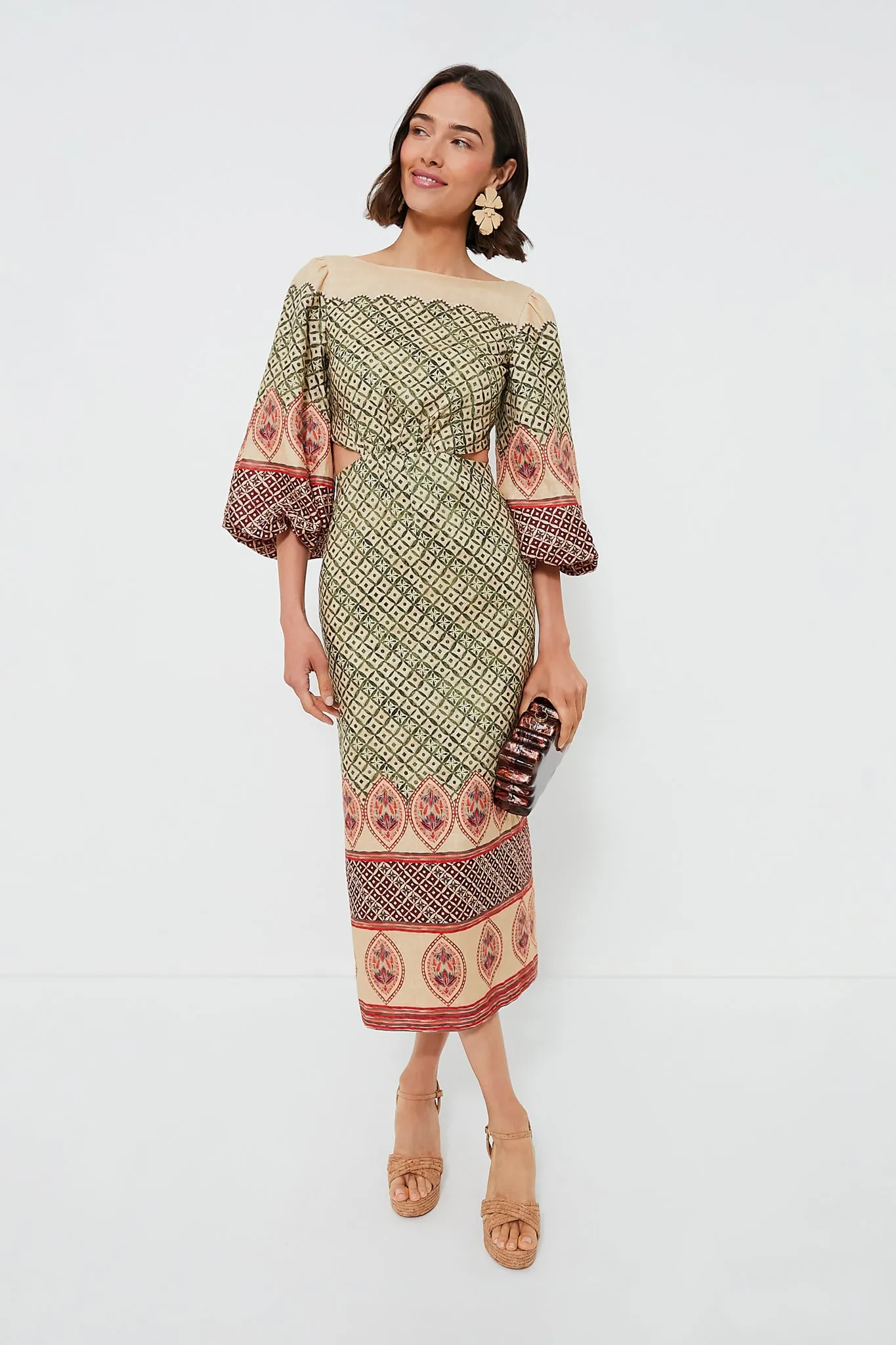 Bronze Paloma Clutch