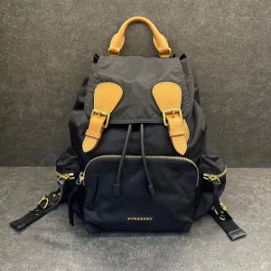 Burberry The Rucksack Small Black Backpack