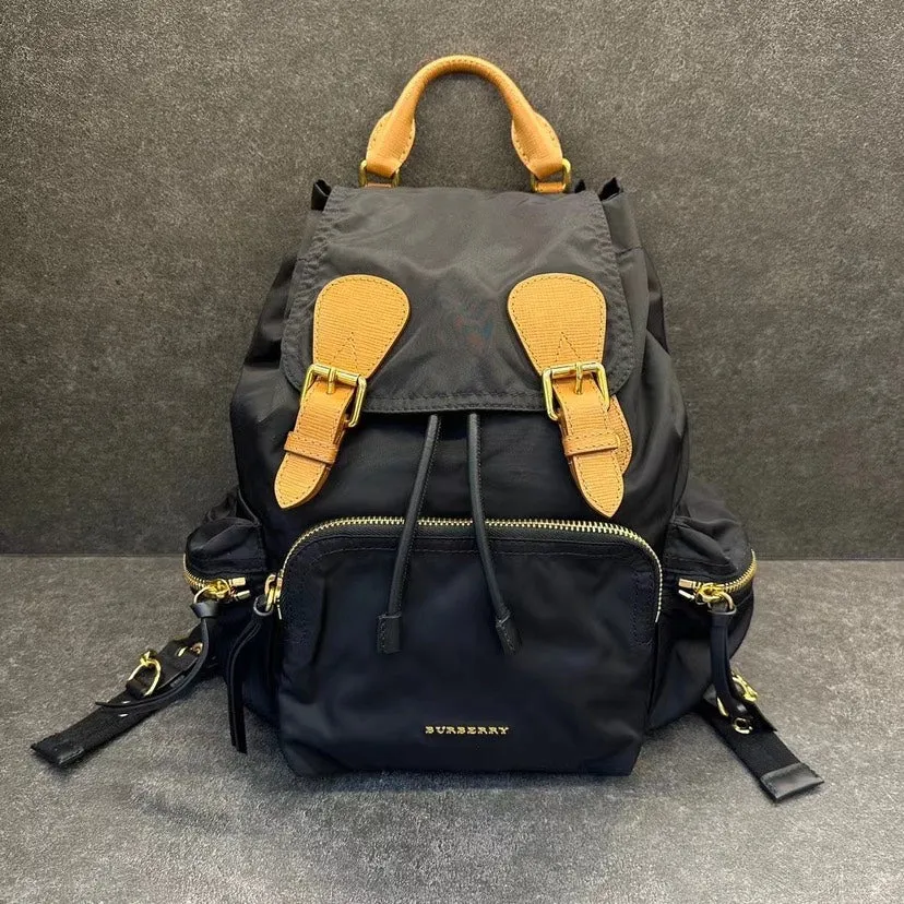 Burberry The Rucksack Small Black Backpack