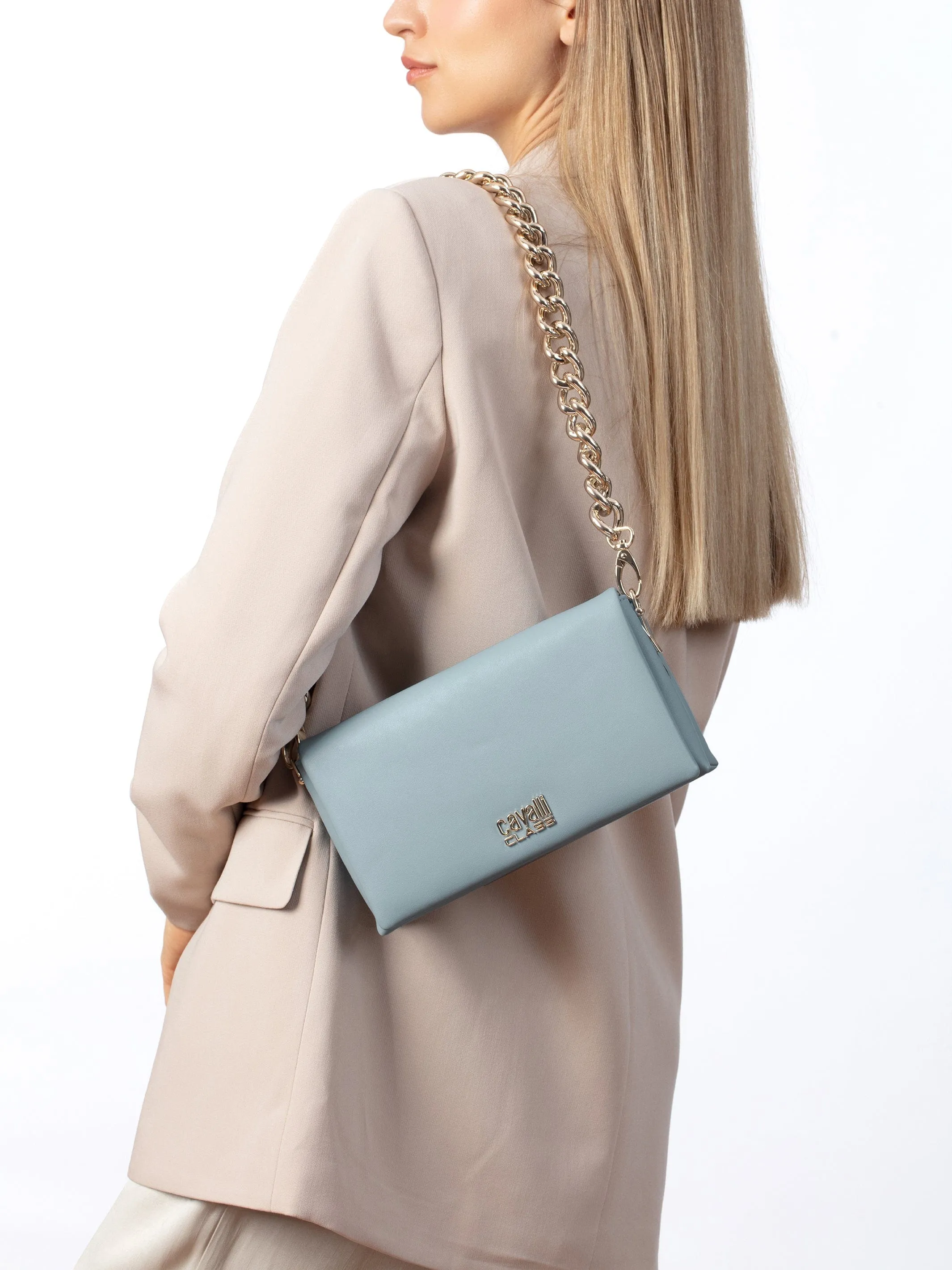 Cavalli Class ROMA Light Envelope Small Clutch Shoulder Bag