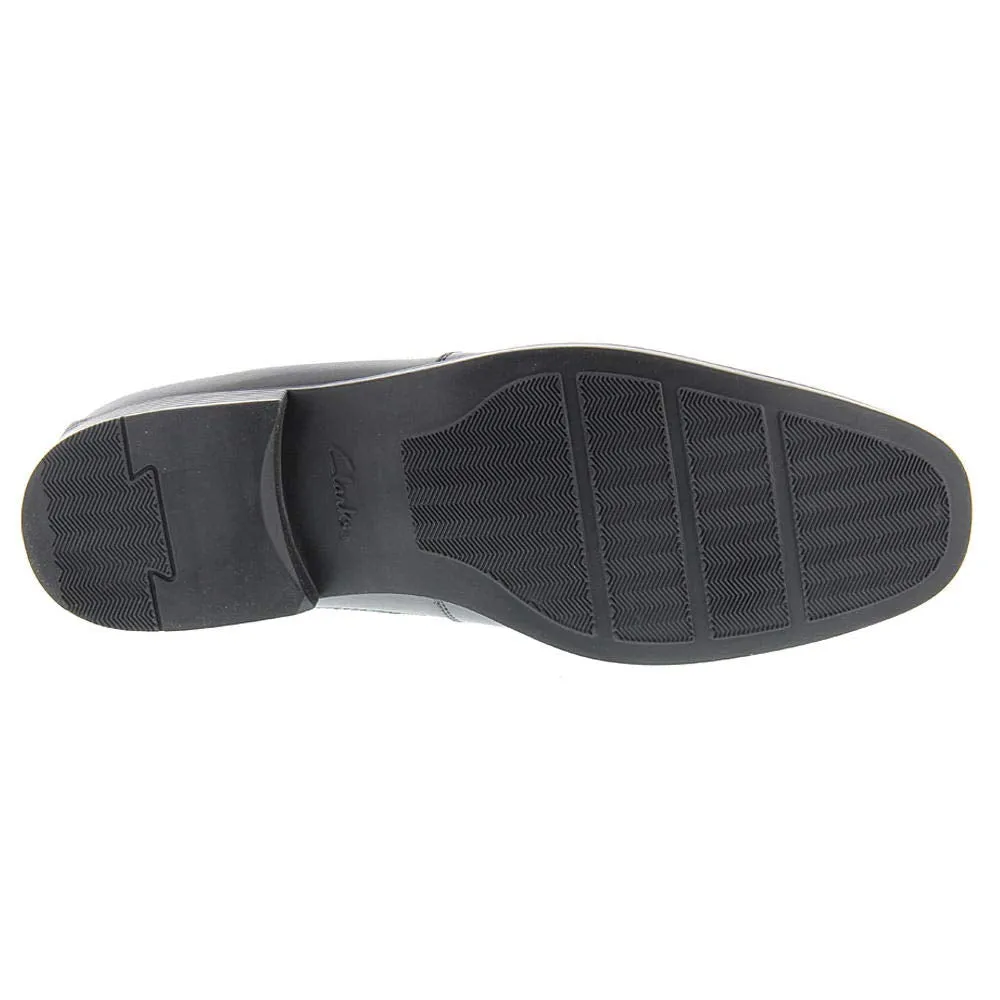Clarks Men's Tilden Free, Black Leather, 8.5 D - Medium