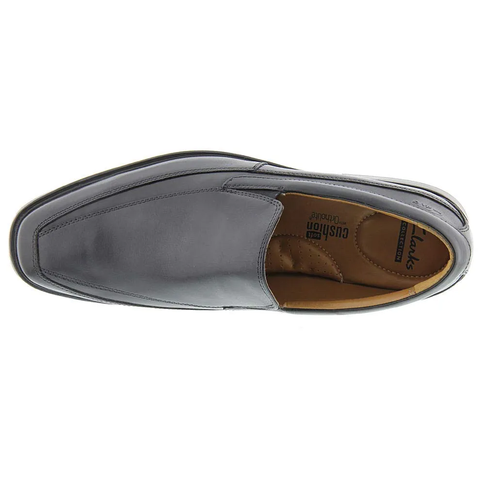 Clarks Men's Tilden Free, Black Leather, 8.5 D - Medium