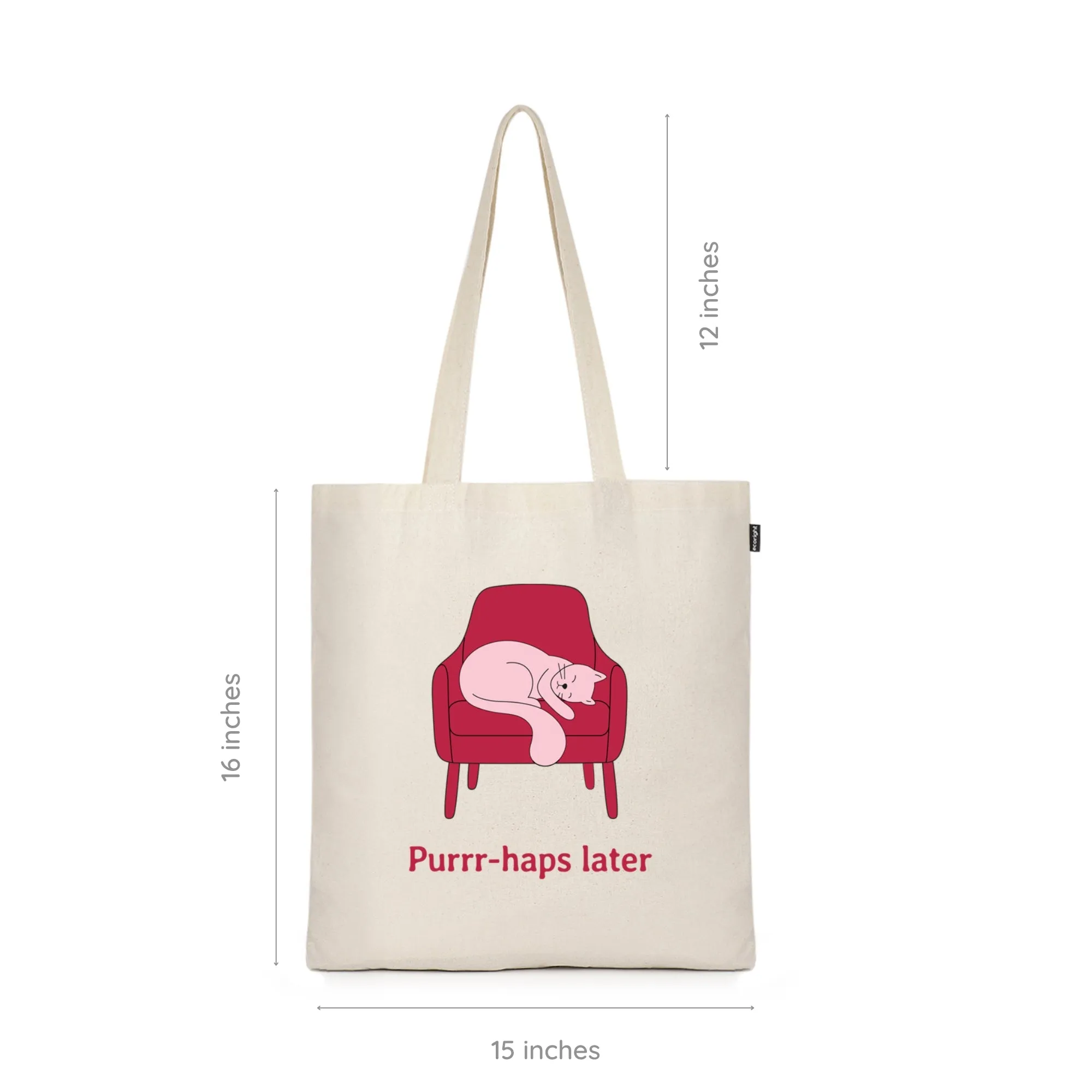 Cotton Tote Bag (Pack of 20) - Purrr-haps later