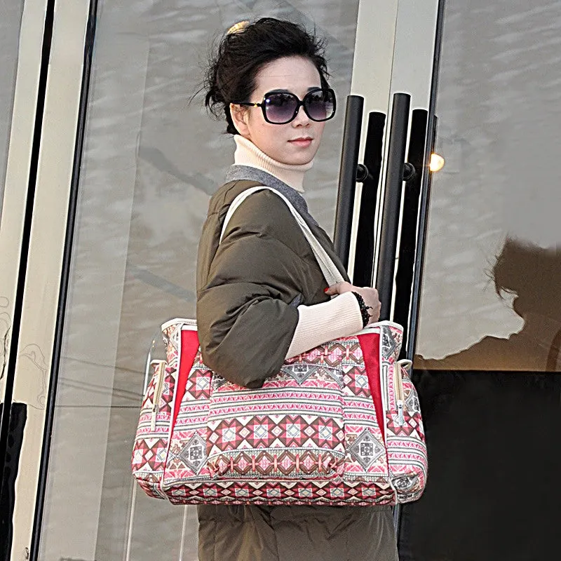 Diaper Bags Mommy Bag Canvas Multi-Functional Mummy Bag Large Capacity Crossbody