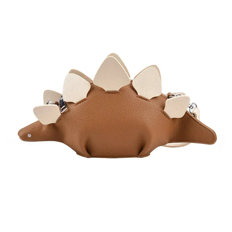 Dinosaur Style Women's Shoulder Bag: Purses and Handbags, Small Crossbody Bag for Women, Casual Animal Clutch Bag, PU Leather