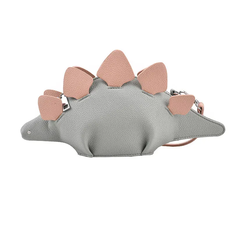 Dinosaur Style Women's Shoulder Bag: Purses and Handbags, Small Crossbody Bag for Women, Casual Animal Clutch Bag, PU Leather