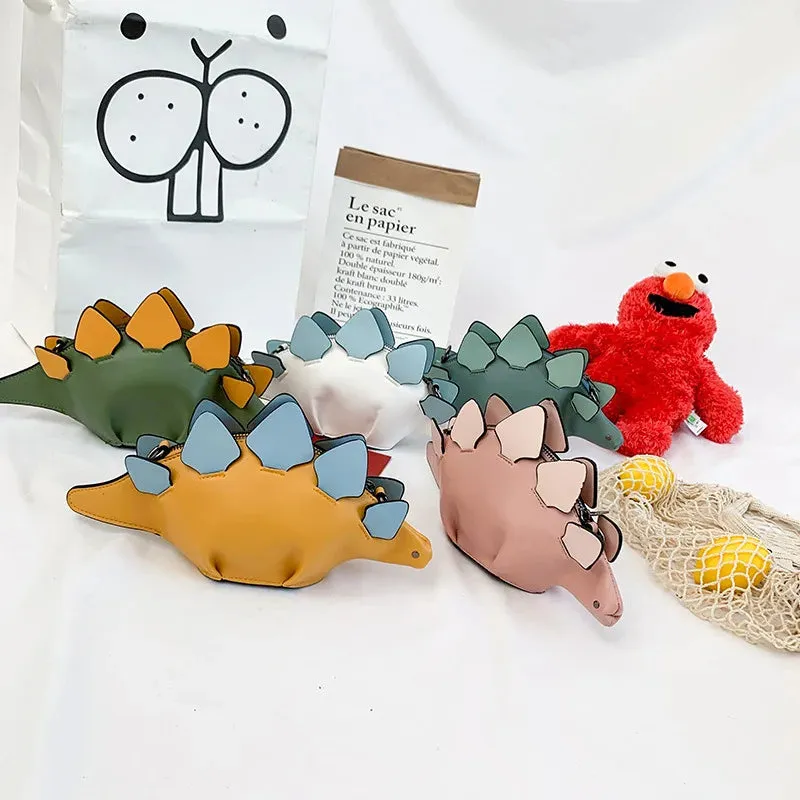 Dinosaur Style Women's Shoulder Bag: Purses and Handbags, Small Crossbody Bag for Women, Casual Animal Clutch Bag, PU Leather