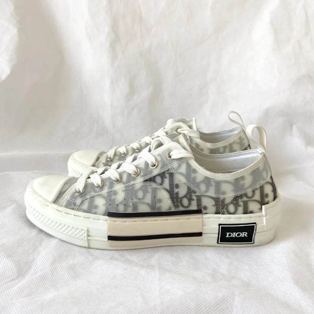 Dior B23  low top lace up sneakers, 39