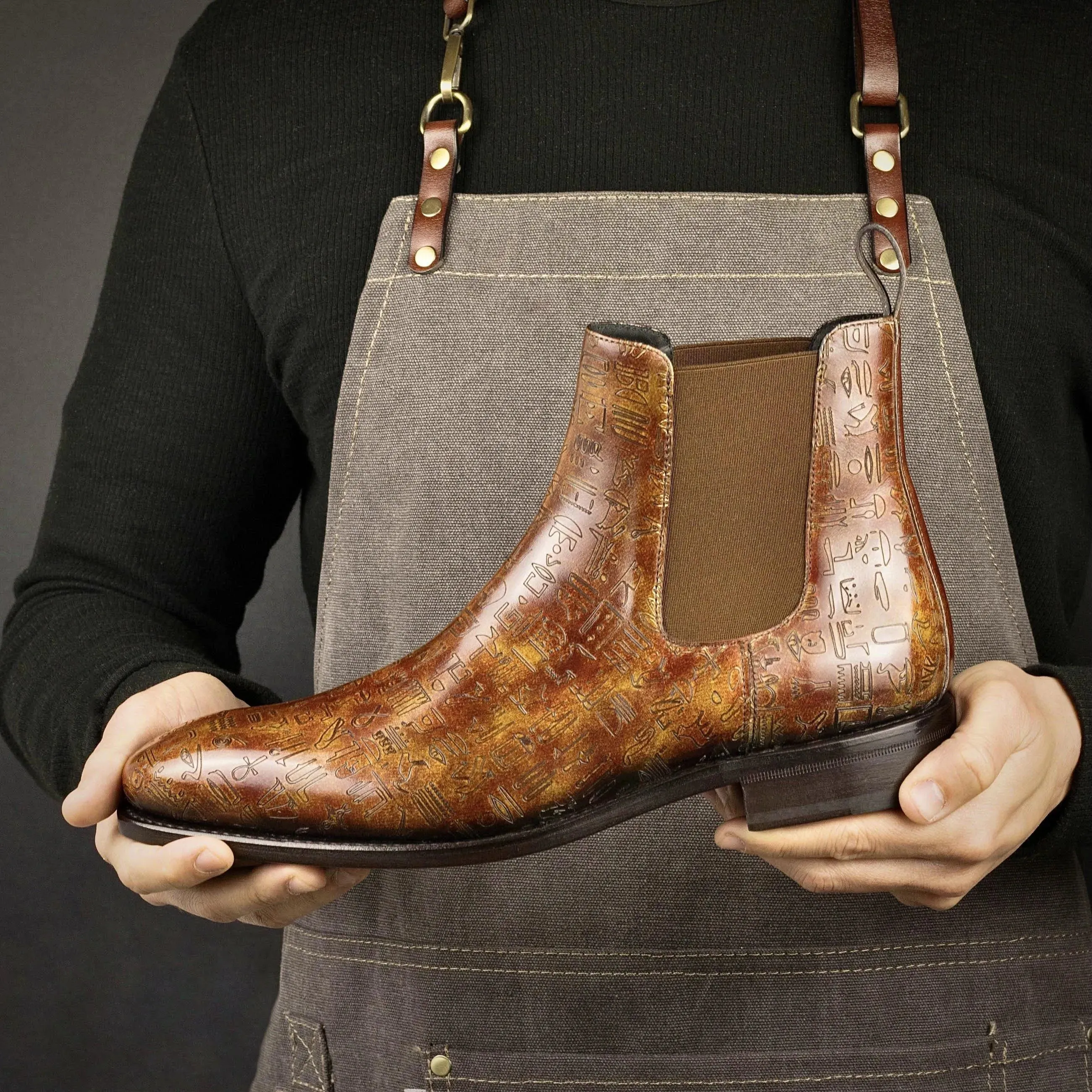 Egyptian 2 Patina Chelsea Boots II