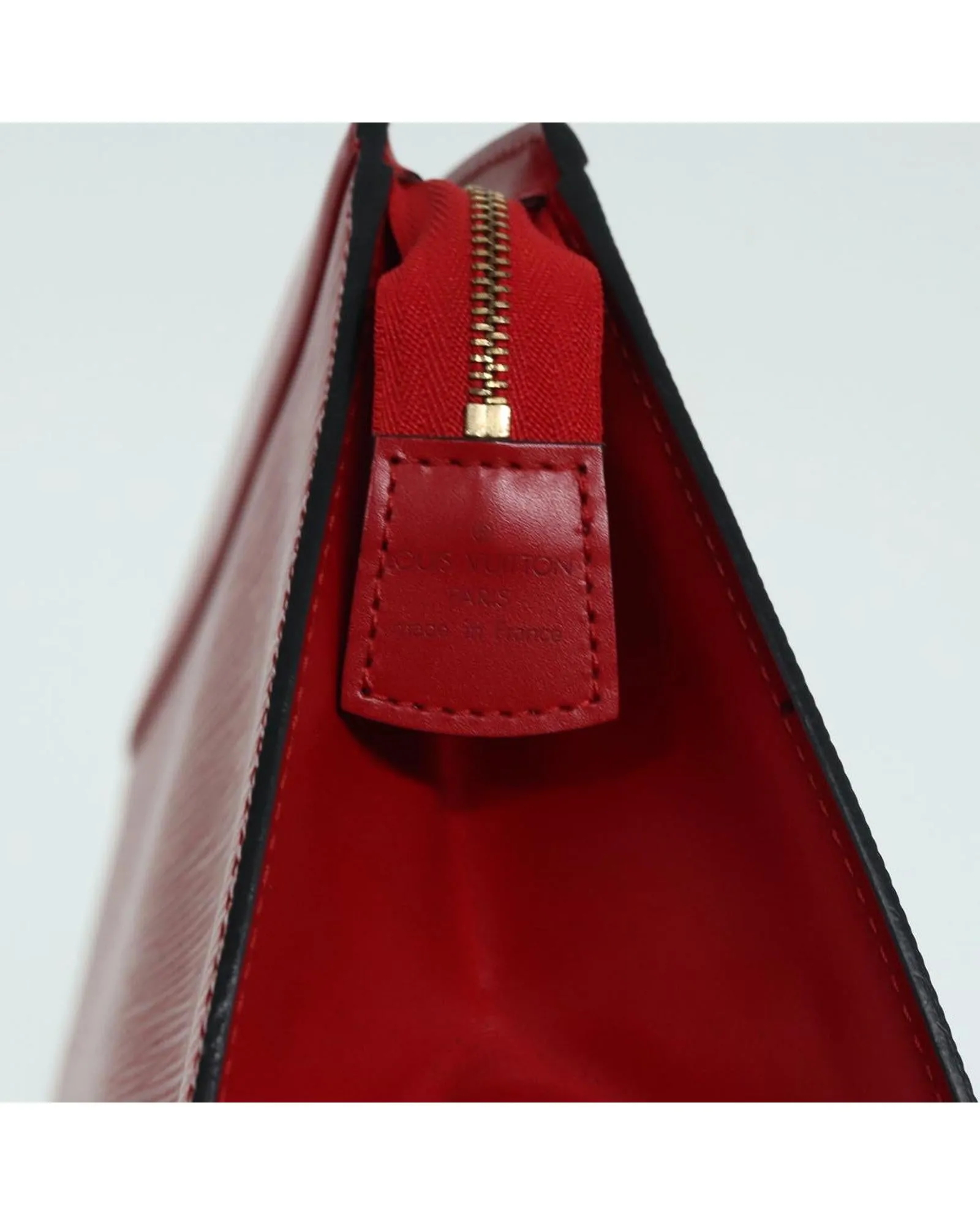 Epi Trousse Crete Clutch Bag