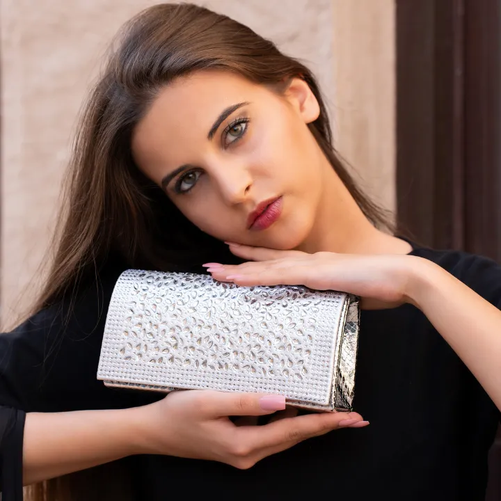 Gemstone Party Clutch AD 149
