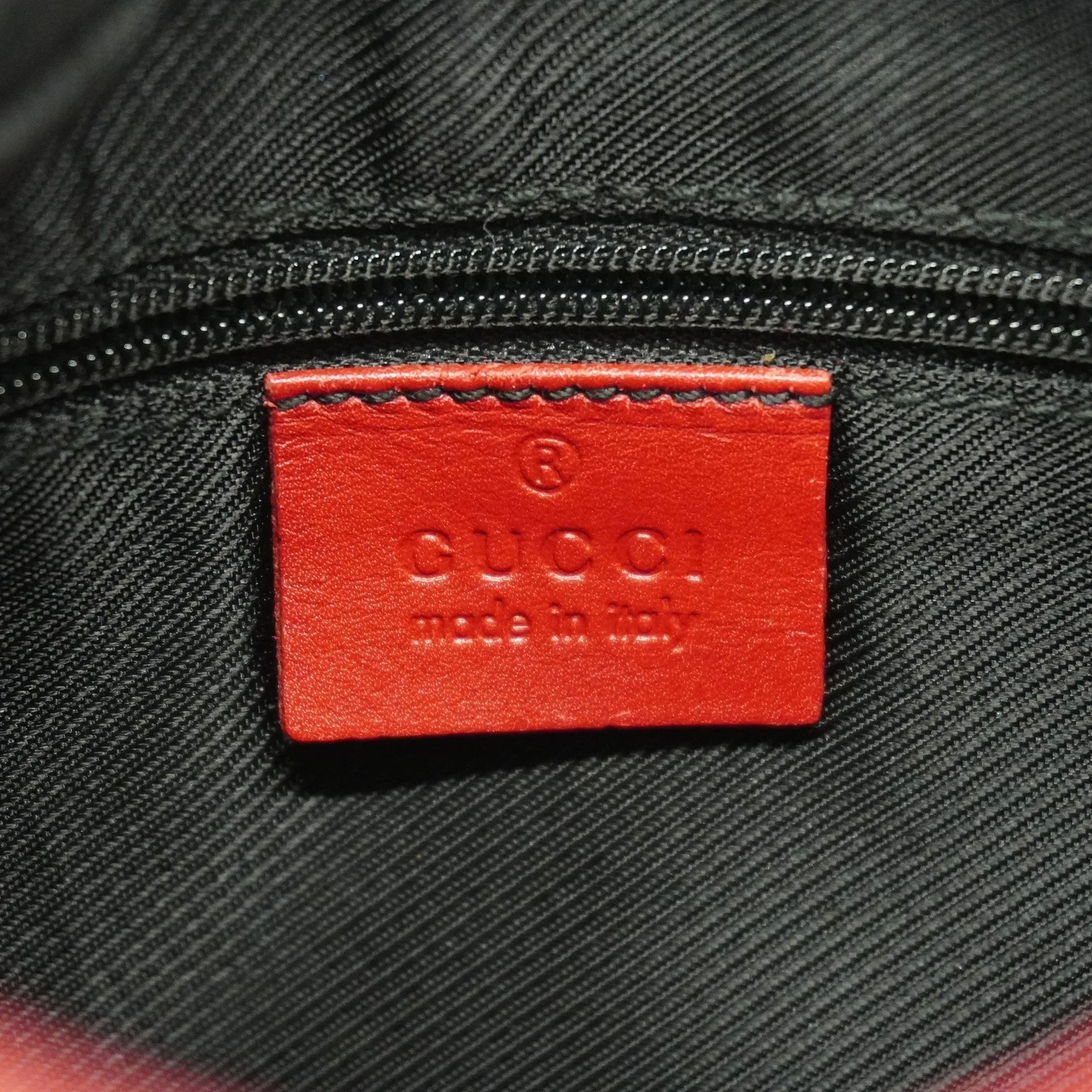 GUCCI  GG Canvas Shoulder Bag 001 4206 Women's Navy,Red Color