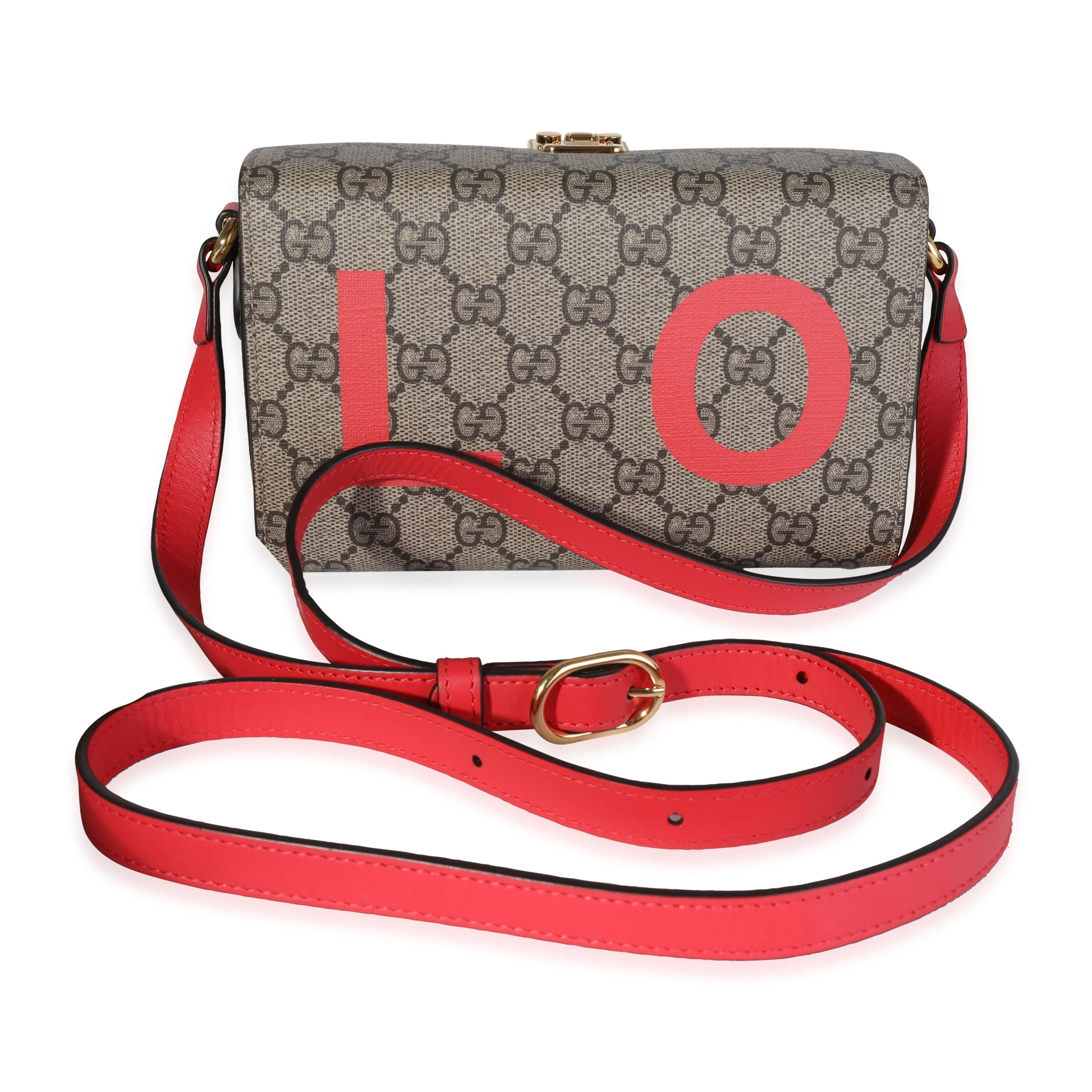 Gucci GG Supreme Valentine's Day Mini Box Bag