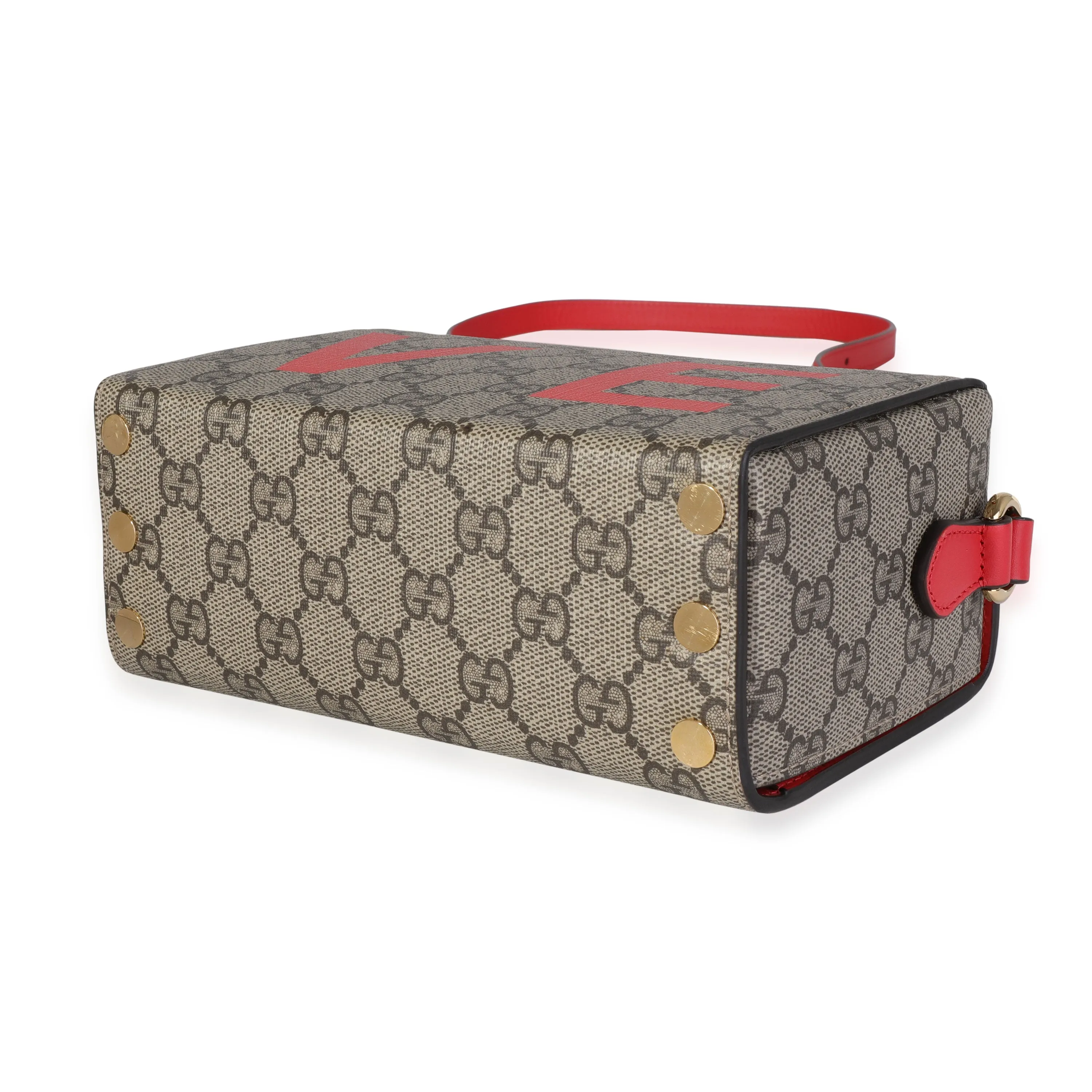 Gucci GG Supreme Valentine's Day Mini Box Bag
