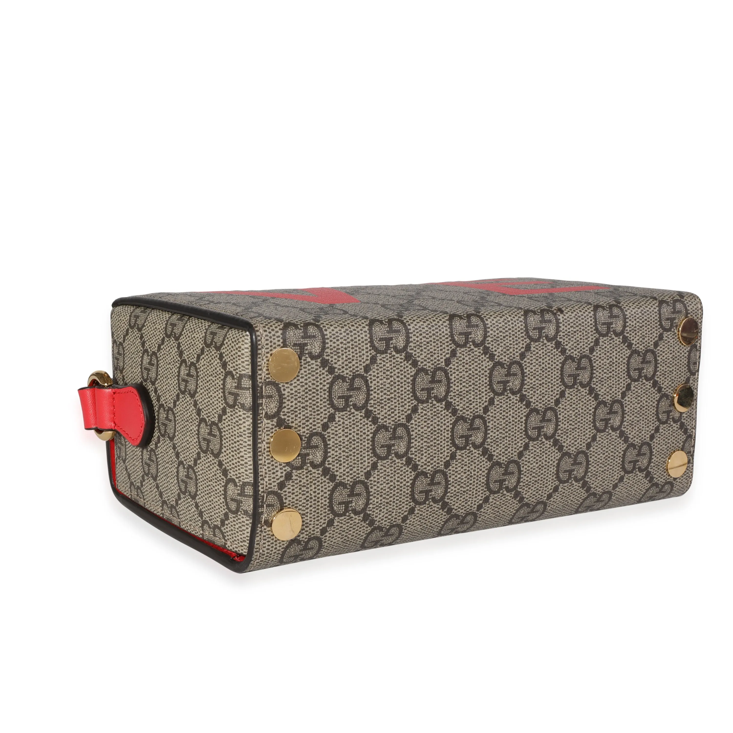 Gucci GG Supreme Valentine's Day Mini Box Bag