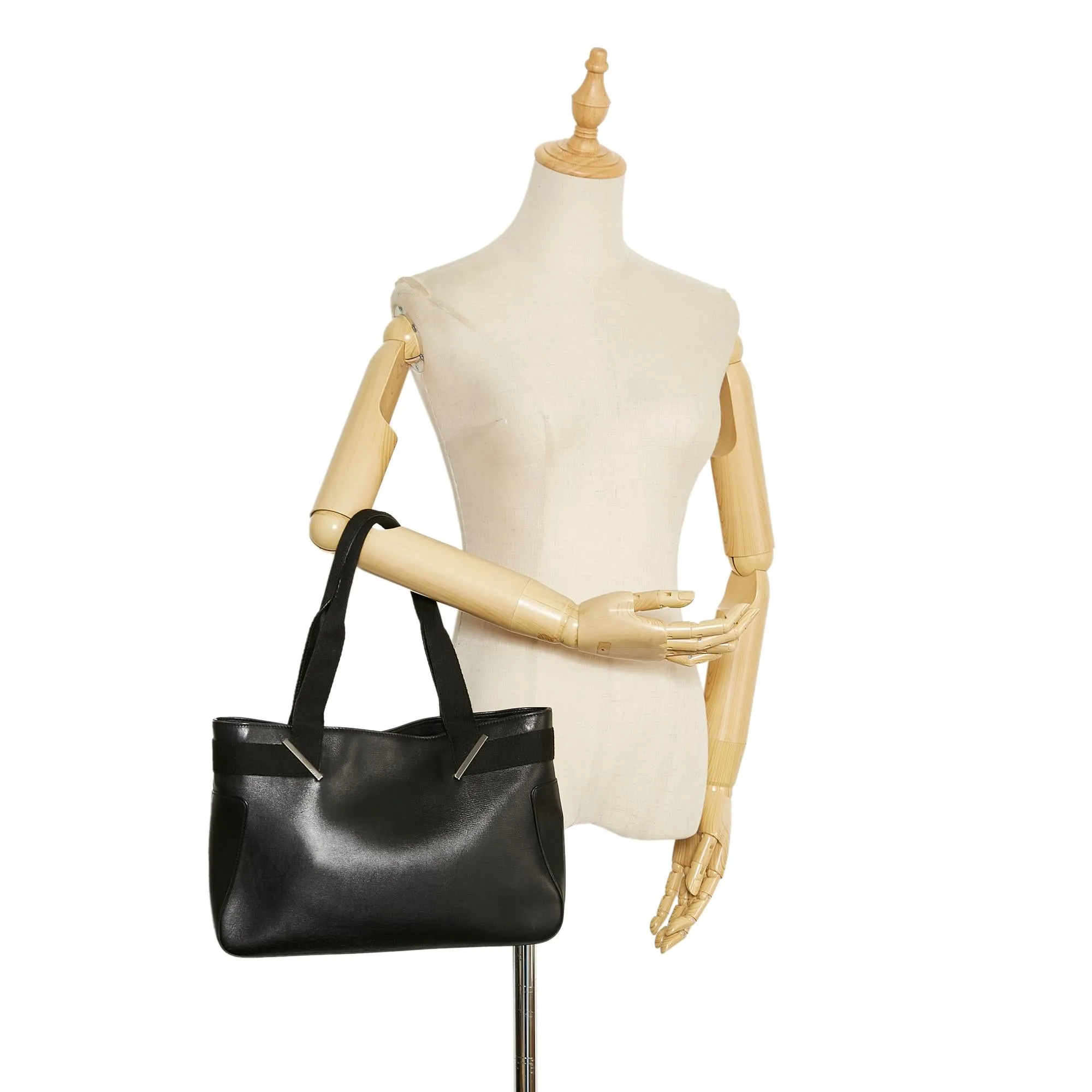 Gucci Leather Tote Bag (SHG-s8JgEV)
