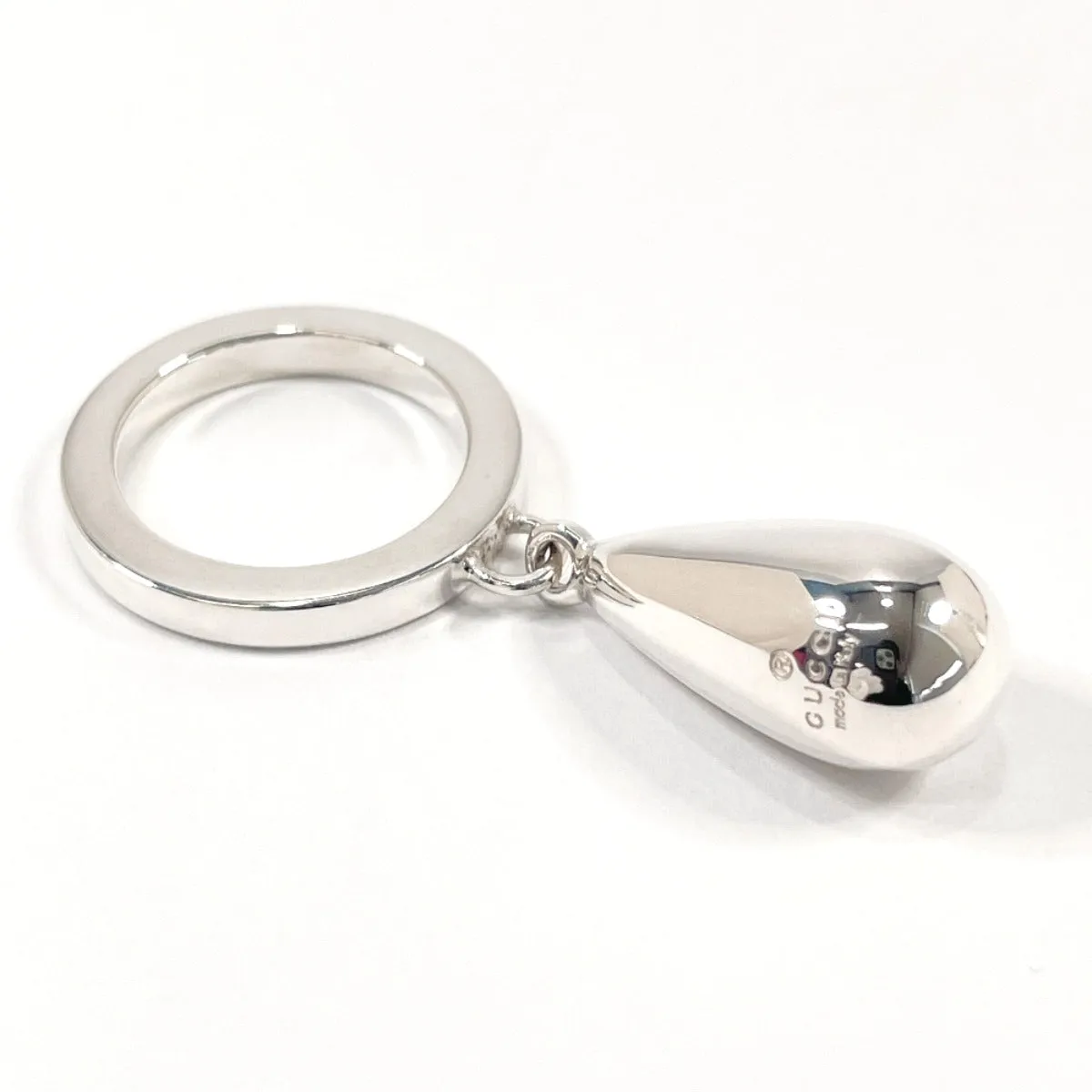 GUCCI Ring Silver925 Silver teardrop Women Used