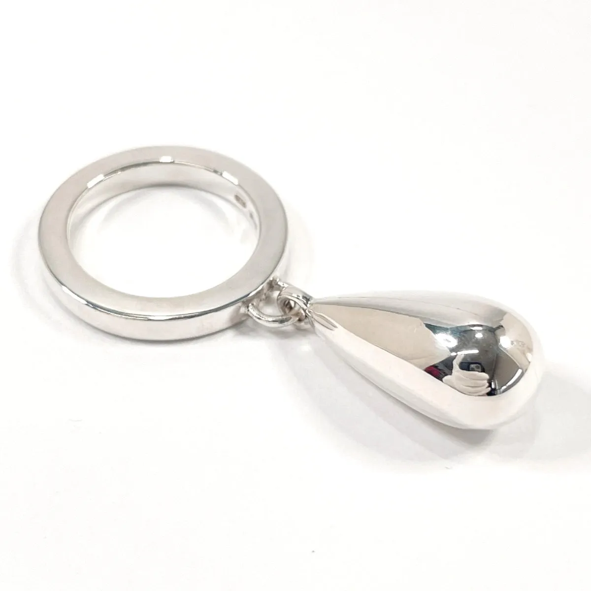 GUCCI Ring Silver925 Silver teardrop Women Used