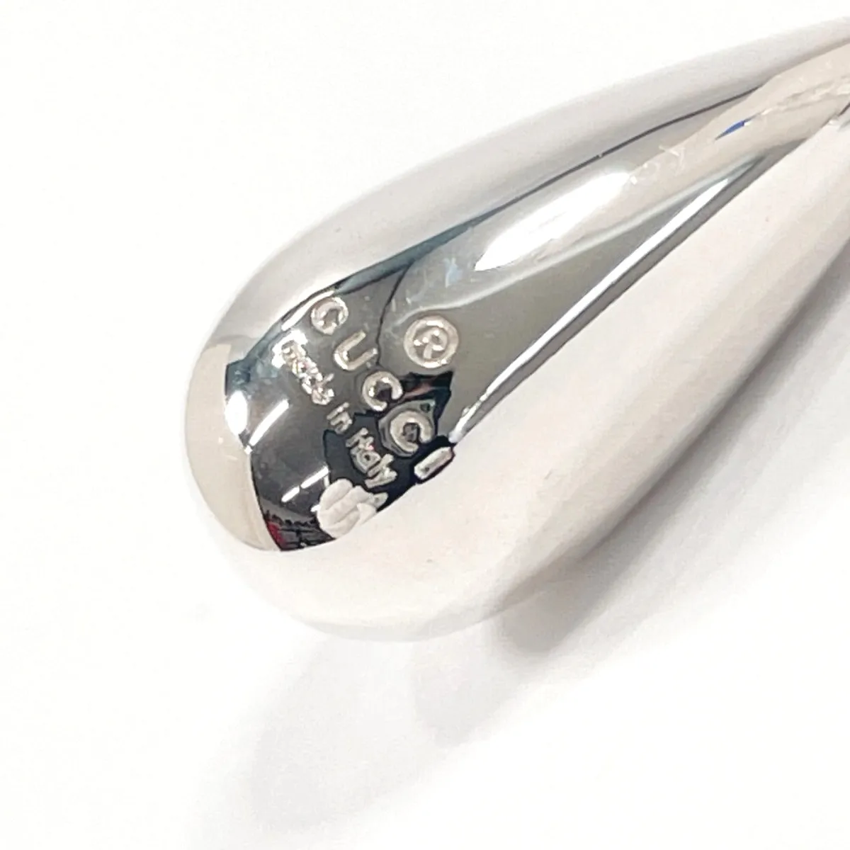 GUCCI Ring Silver925 Silver teardrop Women Used
