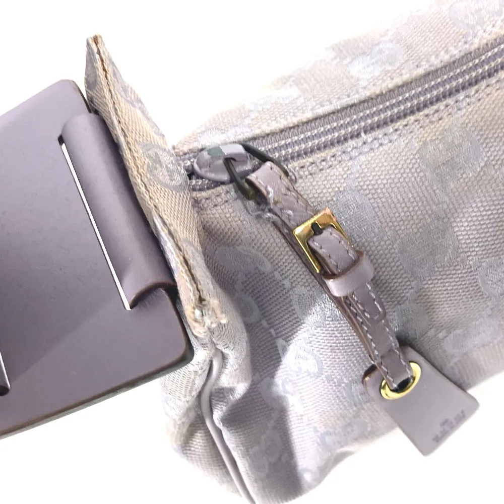 GUCCI Shoulder Bag 92697 GG canvas, leather Light purple GG Women Used