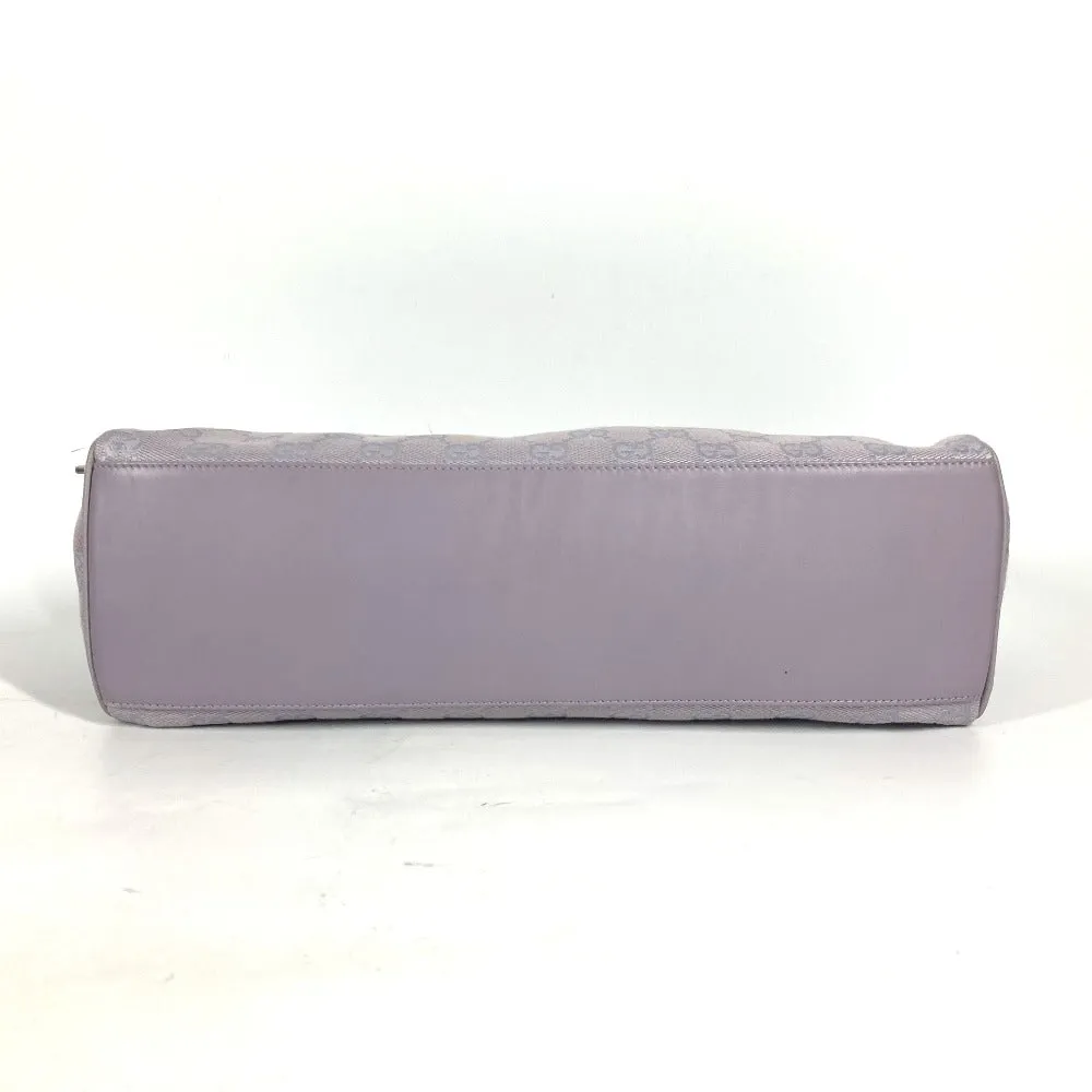 GUCCI Shoulder Bag 92697 GG canvas, leather Light purple GG Women Used