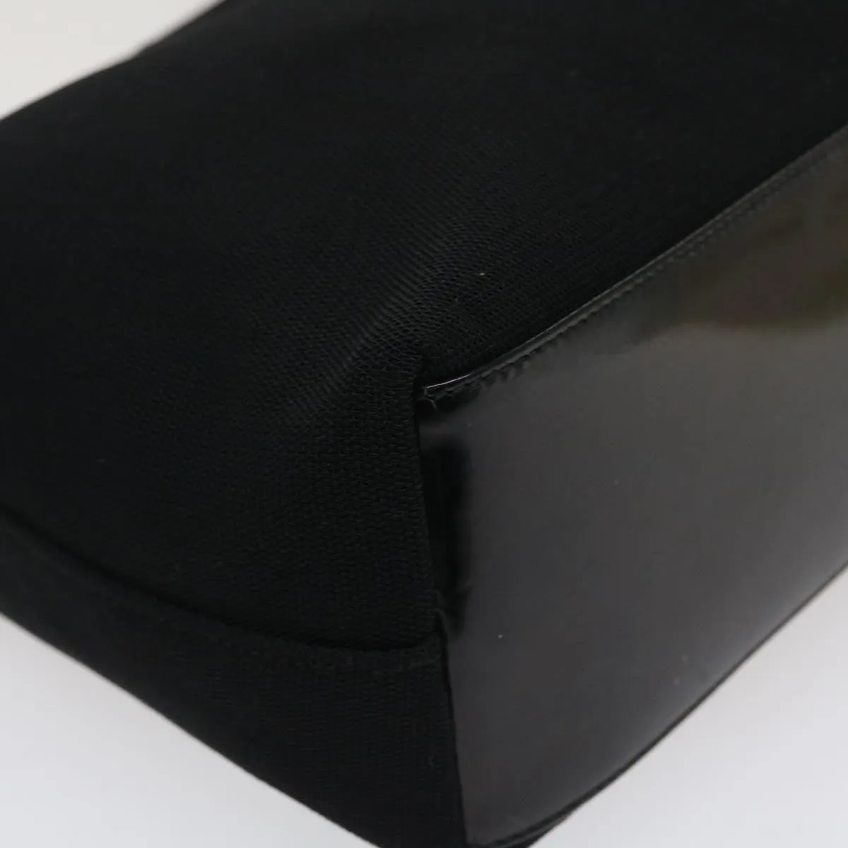 GUCCI Shoulder Bag Canvas Black 3297  ac1758