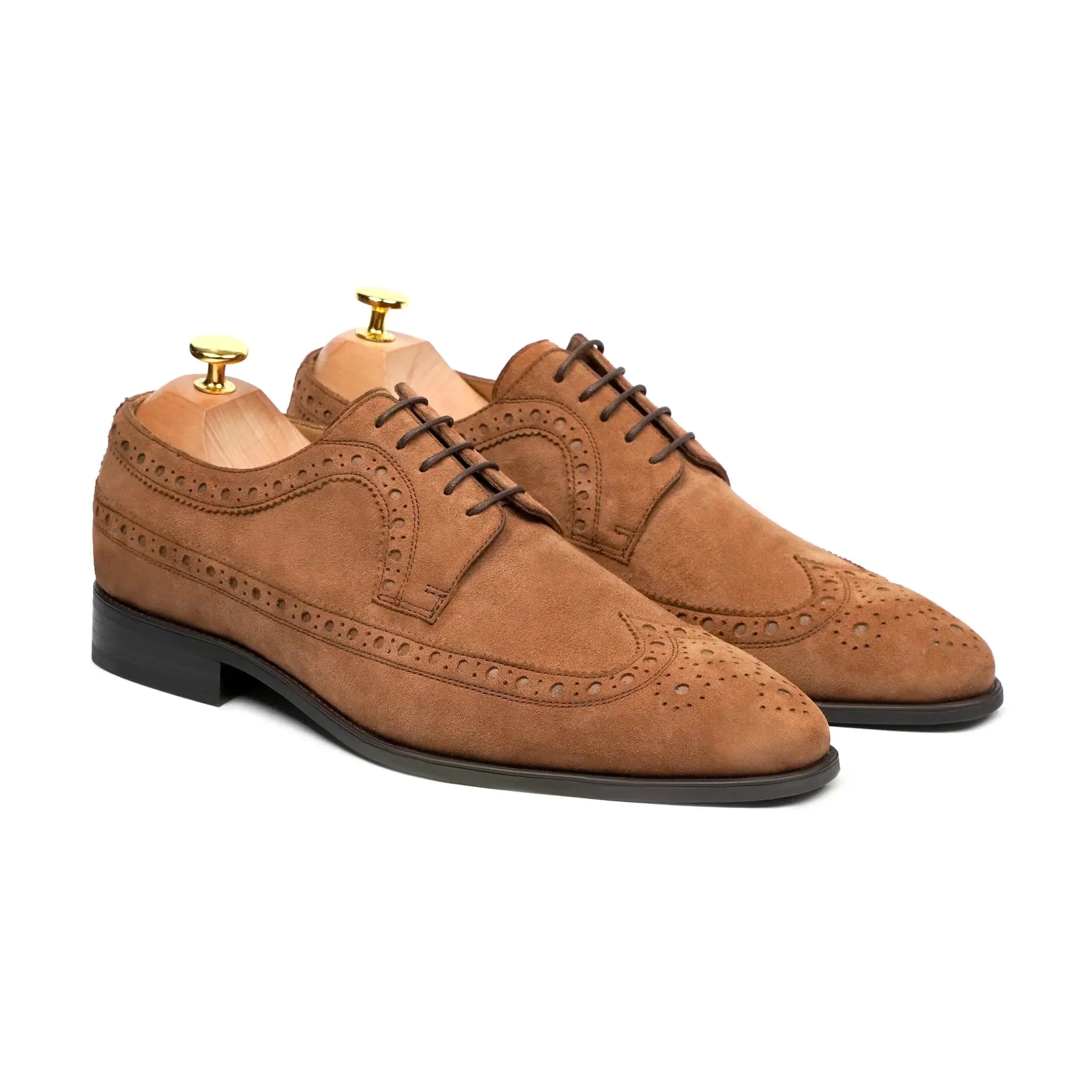 Handmade, Custom Suede Leather Men Oxford Shoes