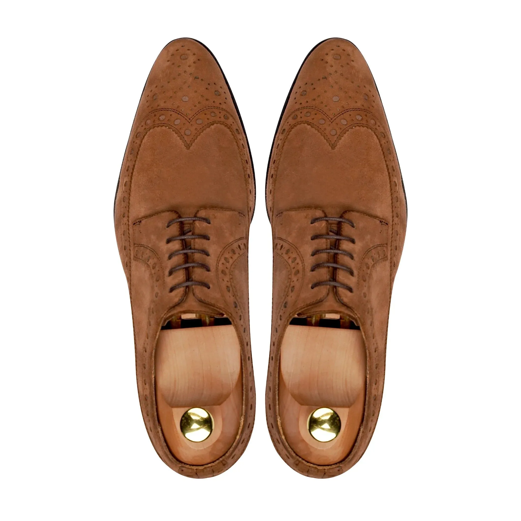 Handmade, Custom Suede Leather Men Oxford Shoes