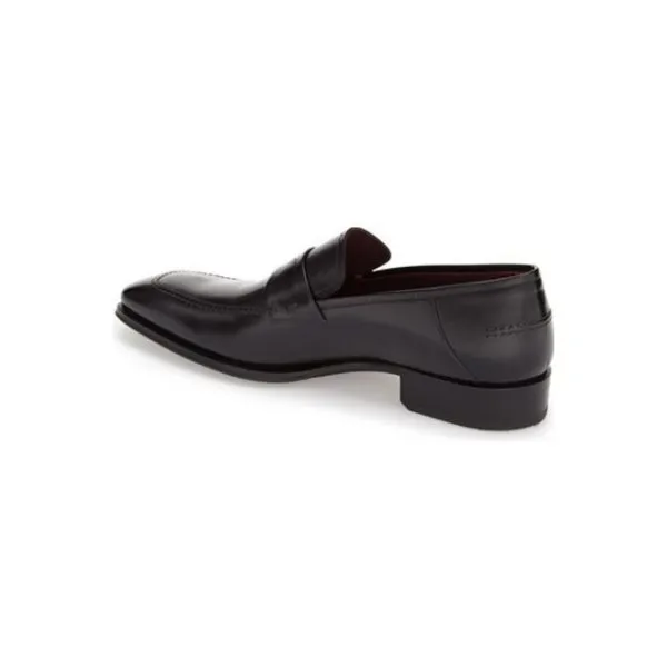Handmade Men Black Shoes, Formal Leather Shoe, Formal Dress Shoes