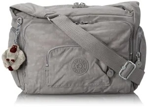 Kipling Women's Erica Solid Crossbody Bag, slate grey t, One Size