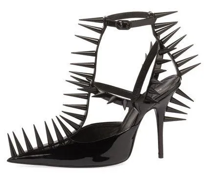 Knife Patent Spike Pump, Black or White