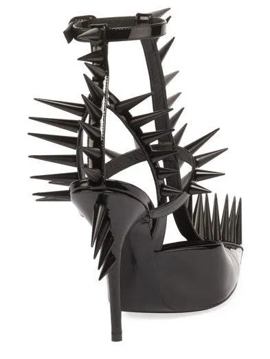 Knife Patent Spike Pump, Black or White