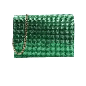 Lav-ish EBFISHER Bling EMERALD SEQUIN Evening Bag Clutch