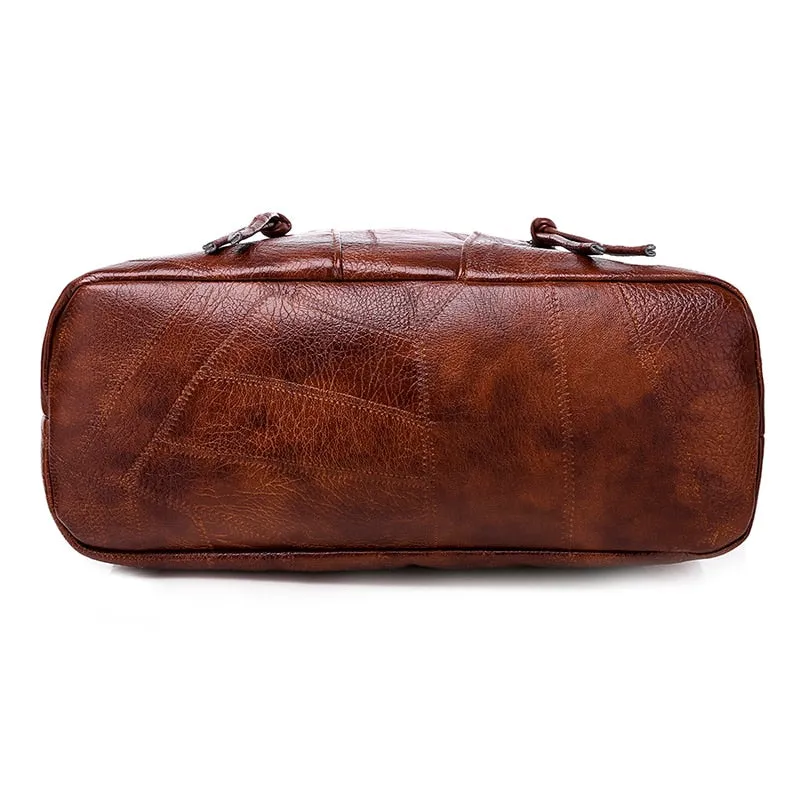 Leather designer luxury Large Capacity handbag for women Beautiful