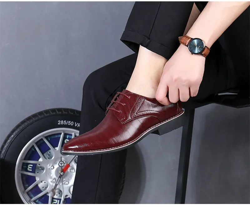 Luxury Handmade Leather Oxford Shoes