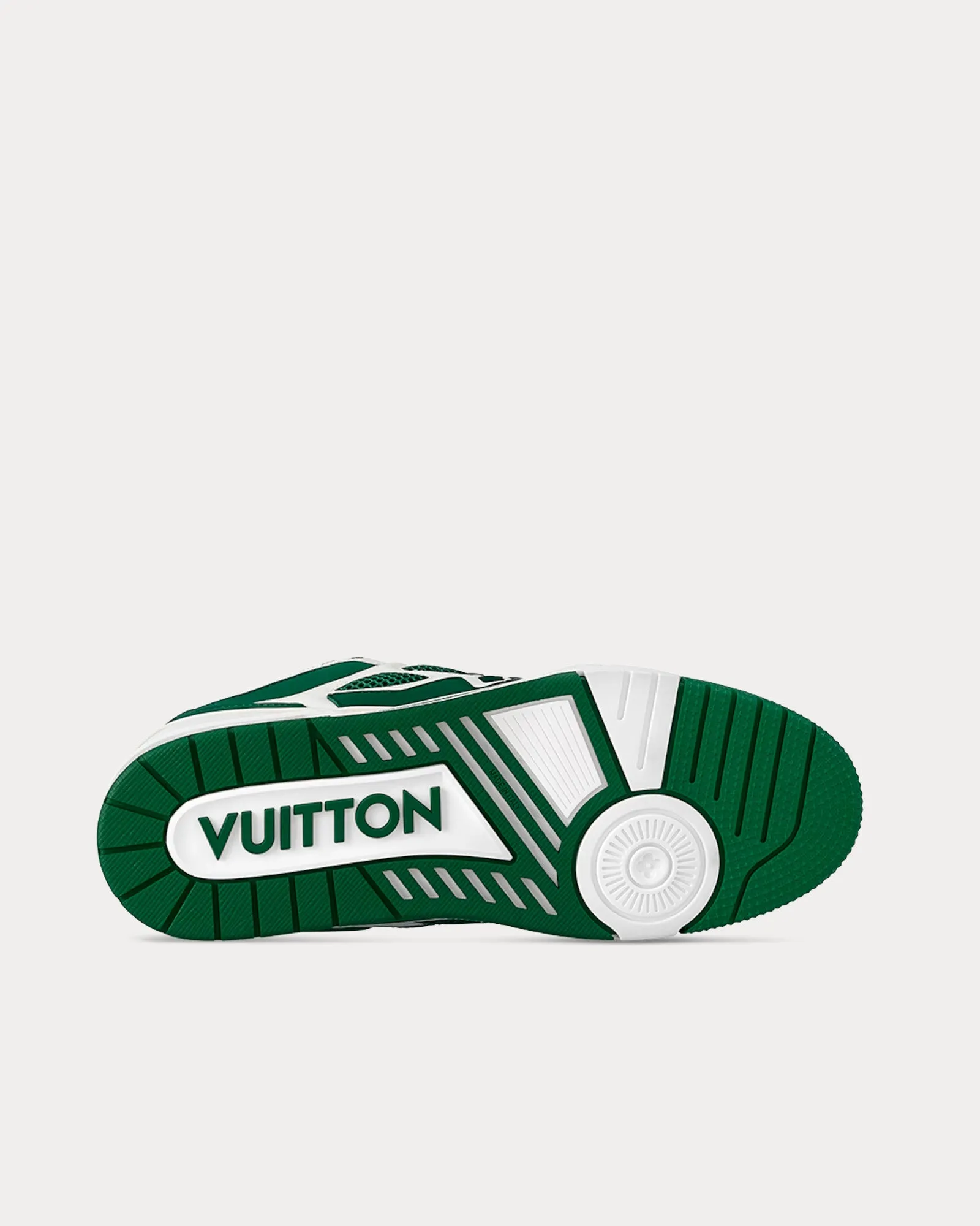 LV Skate Leather Green Low Top Sneakers