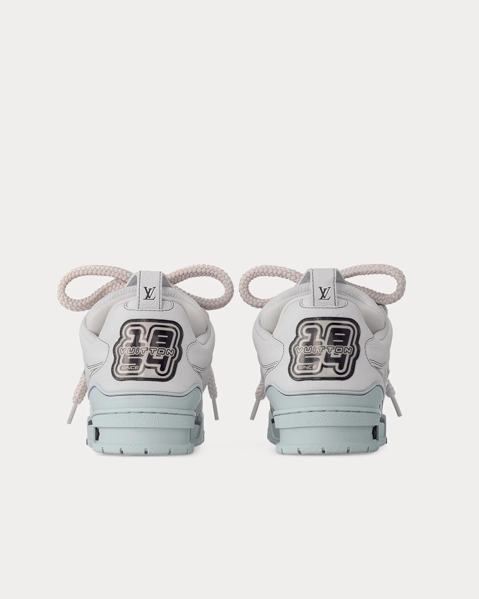 LV Skate Leather Grey Low Top Sneakers