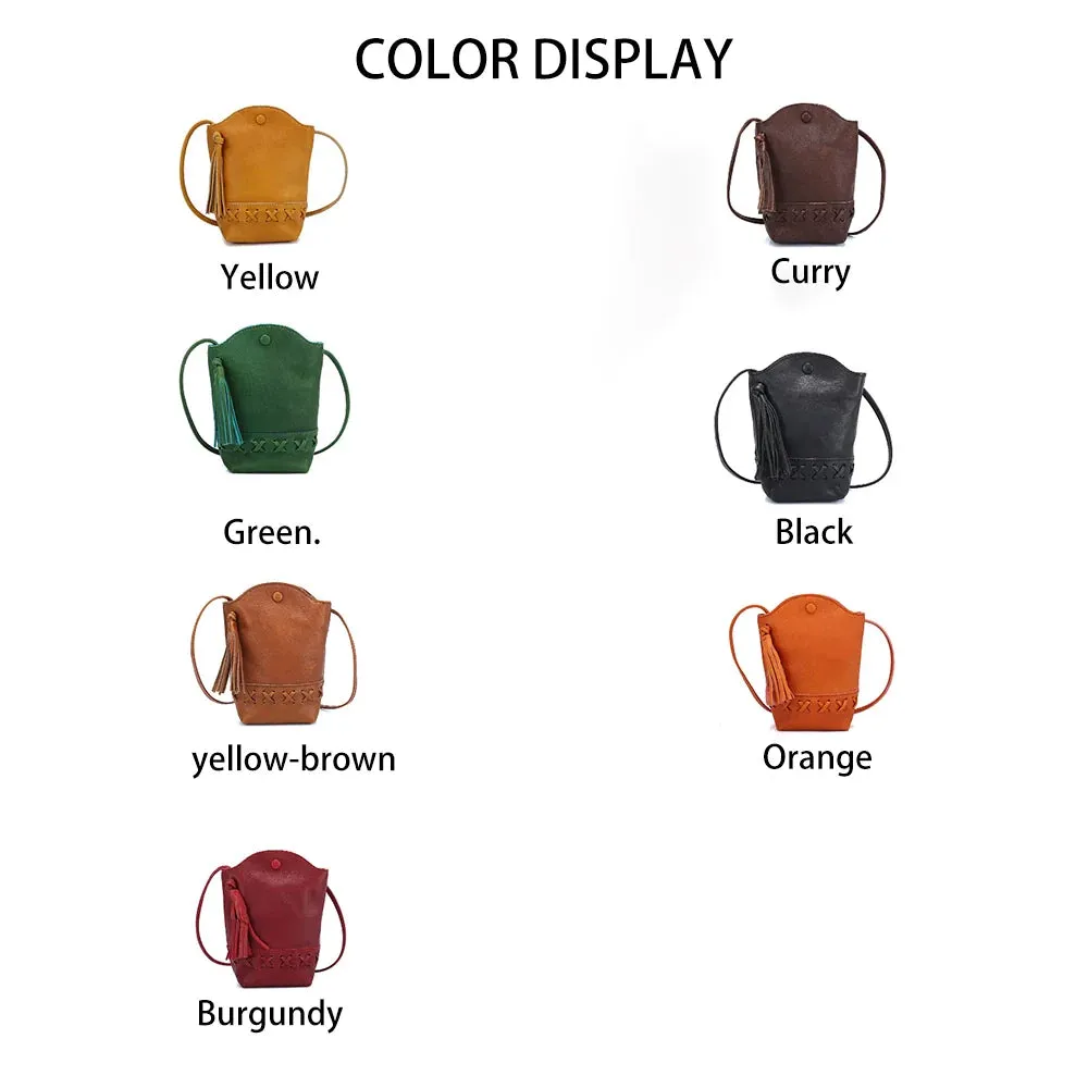 Mugrs™ tassel mobile phone bag crossbody bag